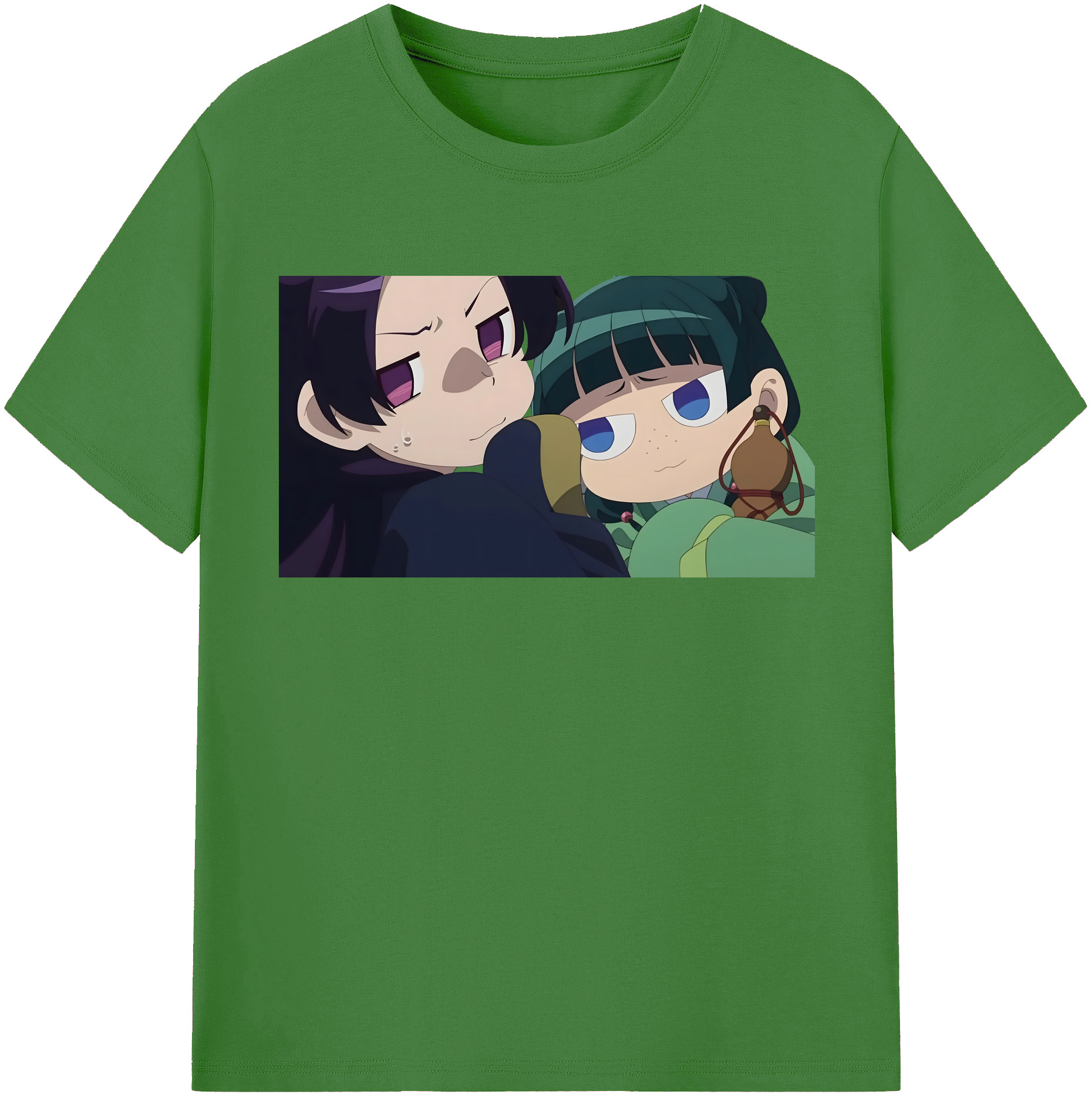 （画像用） 薬屋のひとりごと The Apothecary Diaries レディースカジュアルプリントTシャツ（綿100％）